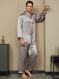 SilkSilky-SA-Silk-Long-Sleeve-Mens-Pajamas-رمادي-004