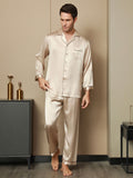 SilkSilky-SA-Silk-Long-Sleeve-Mens-Pajamas-بني-فاتح-006