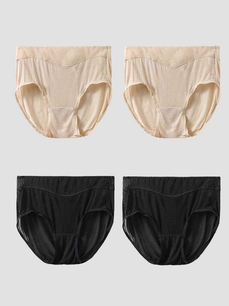 SilkSilky SA Silk Knitted Panty اللونالبيج 008