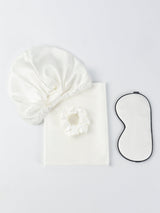[أبيض] SilkSilky-SA 22Momme الحرير الخالص Pillowcase Set 002