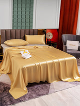 [شامبانيا] SilkSilky-SA 25Momme الحرير الخالص Bedding Set 003