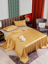 [شامبانيا] SilkSilky-SA 25Momme الحرير الخالص Bedding Set 004