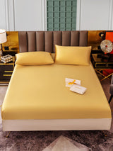 [شامبانيا] SilkSilky-SA 25Momme الحرير الخالص Bedding Set 002