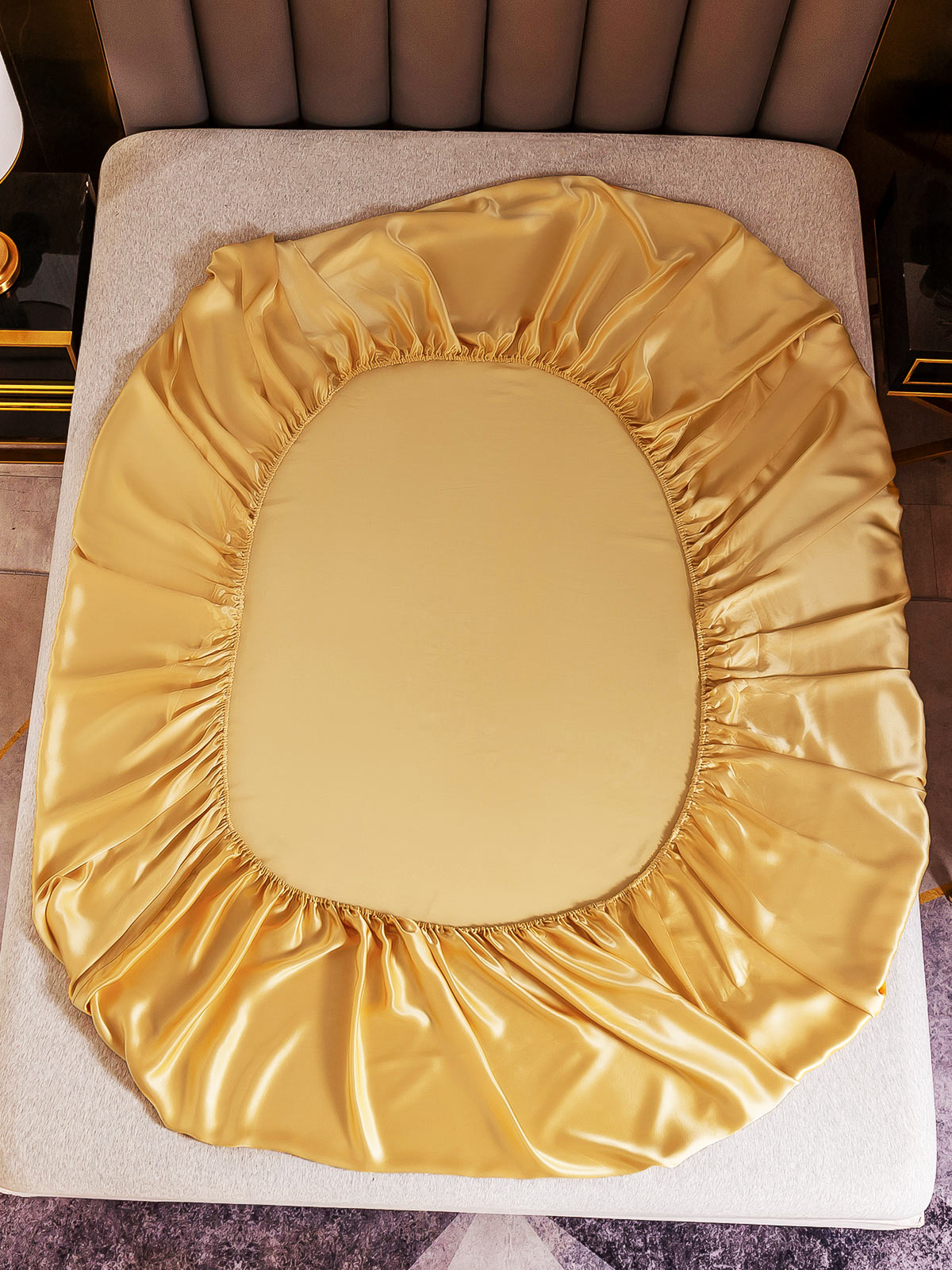 [شامبانيا] SilkSilky-SA 25Momme الحرير الخالص Bedding Set 005