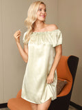 SilkSilky-SA-Silk-Cap-Sleeve-Nightgown-نعناع-001