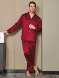 SilkSilky-SA-Silk-Long-Sleeve-Mens-Pajamas-خمر-001