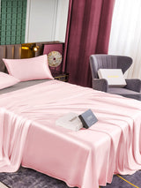 [لون القرنفل] SilkSilky-SA 25Momme الحرير الخالص Bedding Set 004