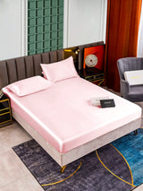 [لون القرنفل] SilkSilky-SA 25Momme الحرير الخالص Bedding Set 001