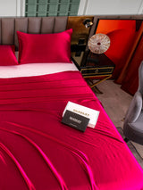 [خمر] SilkSilky-SA 25Momme الحرير الخالص Bedding Set 004