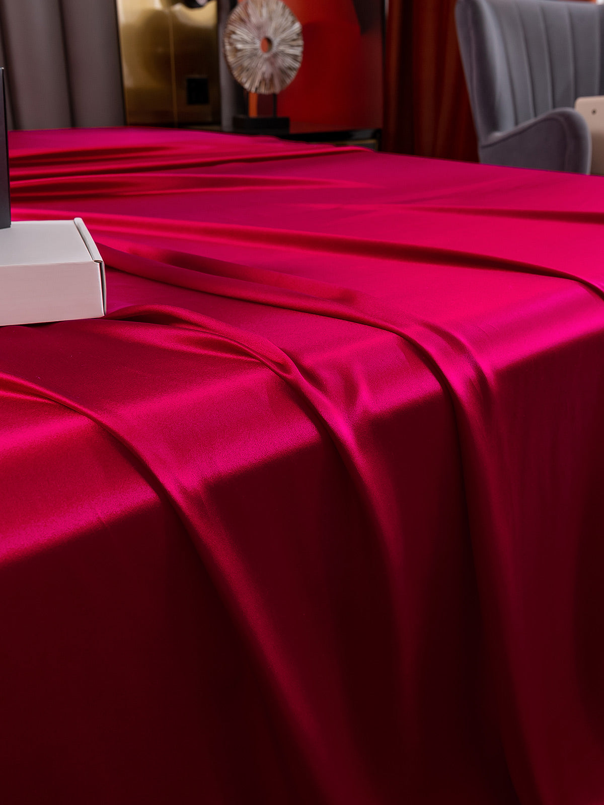 [خمر] SilkSilky-SA 25Momme الحرير الخالص Bedding Set 005