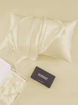 [عاج] SilkSilky-SA 30Momme الحرير الخالص Pillowcase 003