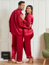 [خمر] SilkSilky-SA الحرير الخالص الأكمام الطويلة Couple 002