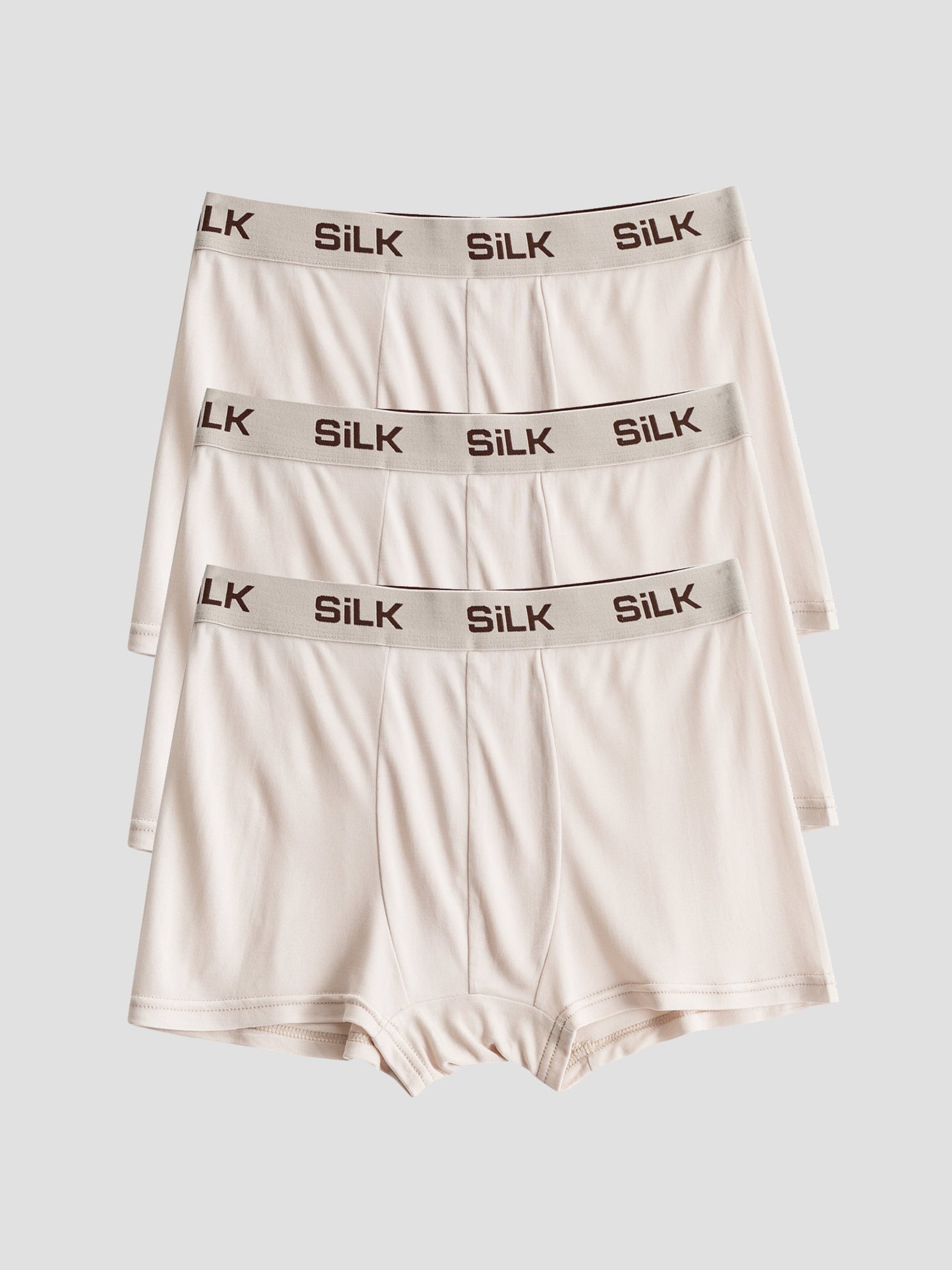 SilkSilky SA محبوك الحرير Mens Underwear اللونالبيج 002