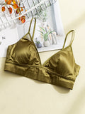 SilkSilky-SA-محبوك-الحرير-Bra-أخضر-005